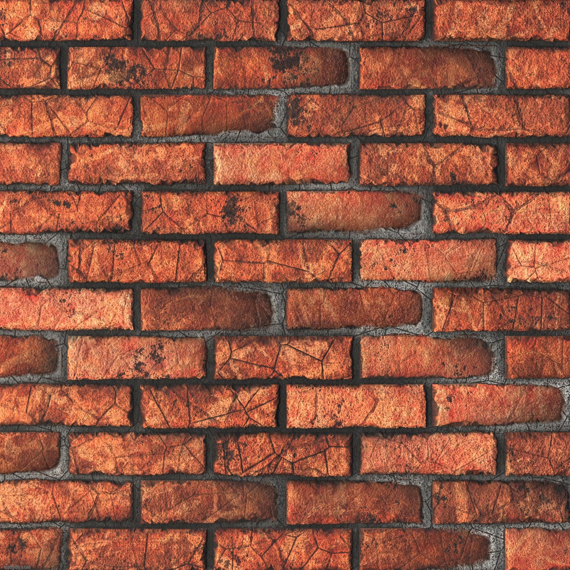 Add3ds Brick PBR Material 01 Preview 03