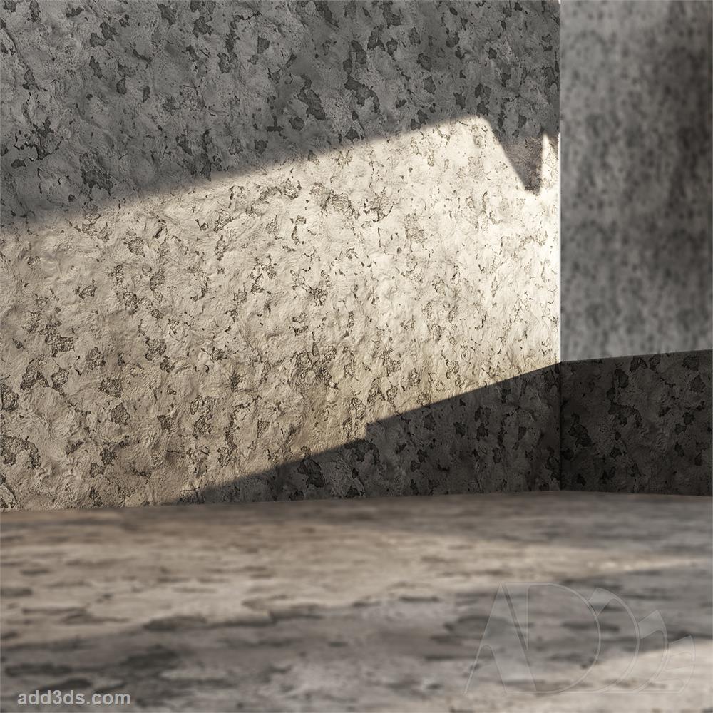 Add3ds Cement PBR Material 16 Preview 04b