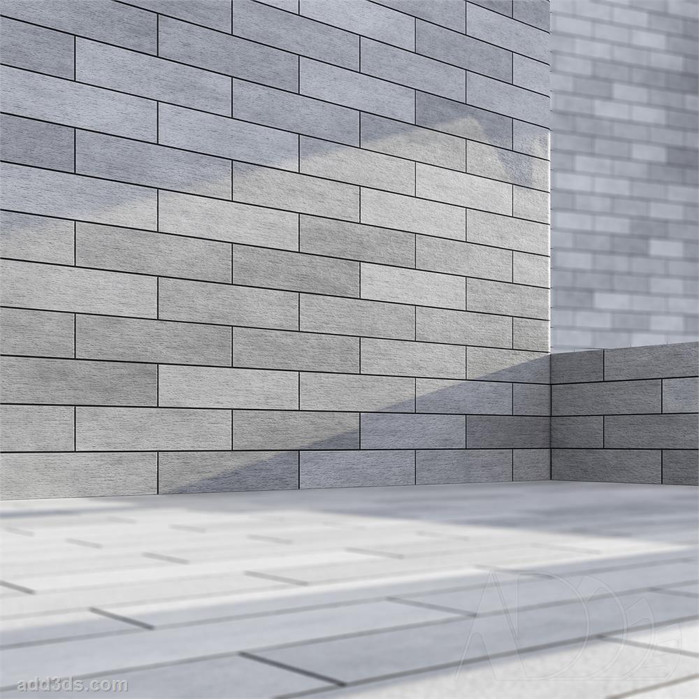 Add3ds Cement PBR Material 17 Preview 022b