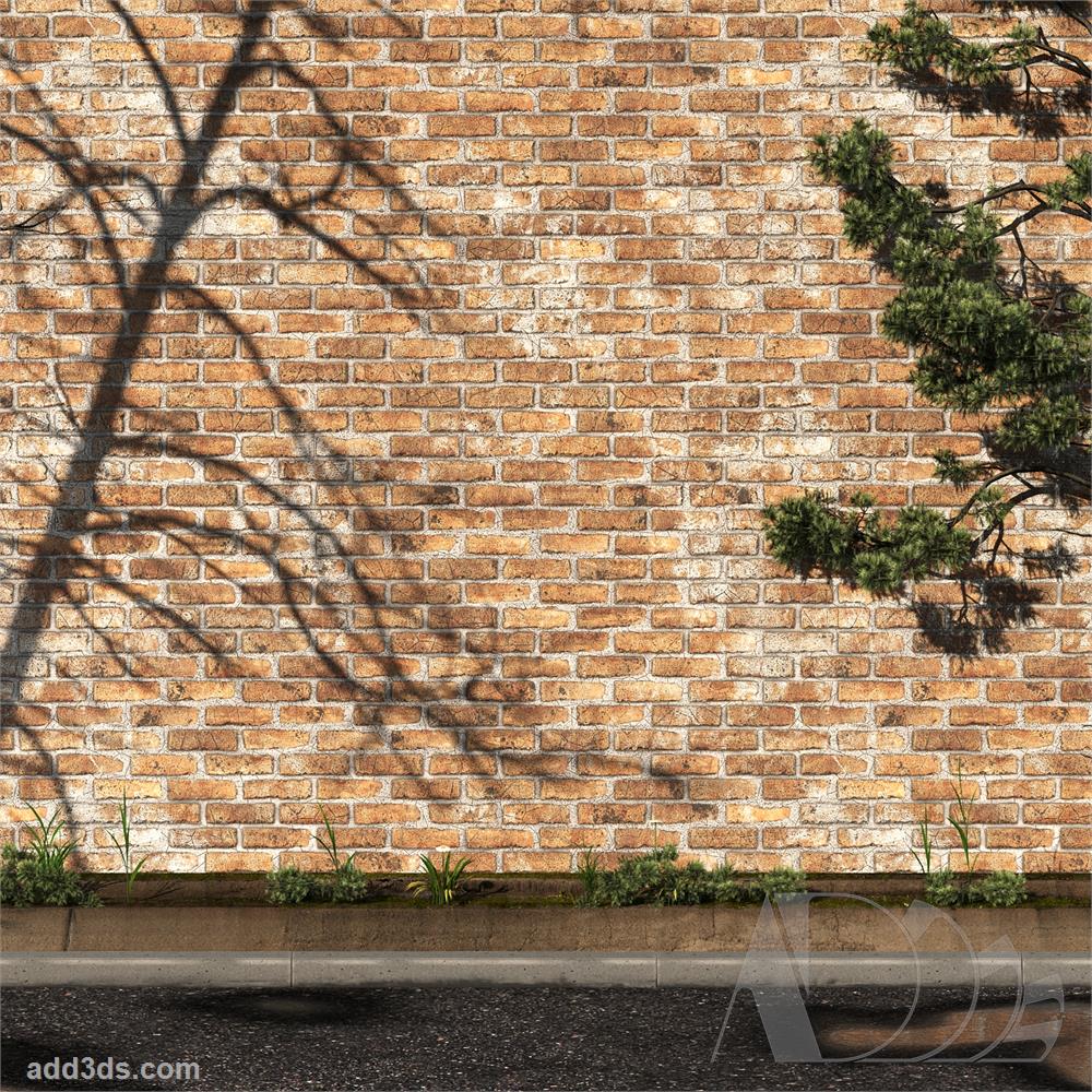 Add3ds Brick PBR Material 11 Preview 02 new